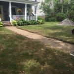 Paver Installation - Bed Prep, Stamford 2016
