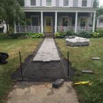 Paver Installation - Bed Prep / Stone Laying, Stamford 2016