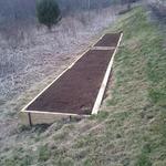 Delhi - Raised Garden Installation - 4'W x 20'L (Two Total), Early Spring 2013

