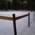 Township - Dog Fence Installation, Winter 2012