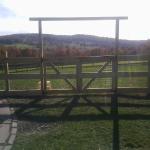 East Meredith - Three Board Fence Construction - Summer 2014